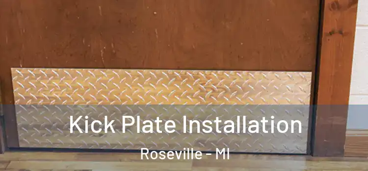 Kick Plate Installation Roseville - MI